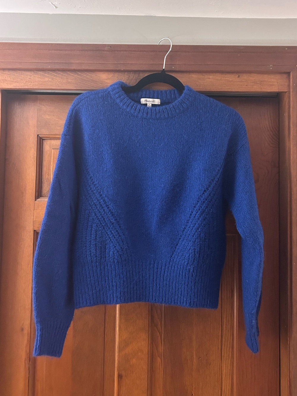 Madewell Women’s Blue Wool Sweater